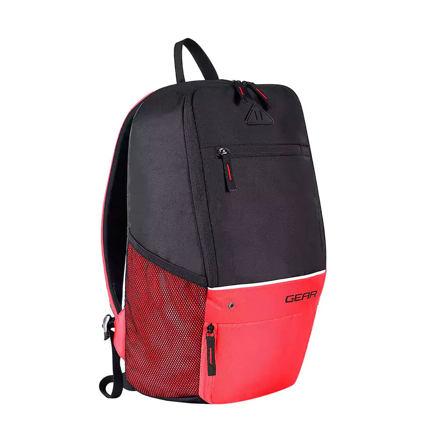 Gear Suprior XL Backpack with Shoe Pocket (Black-Red) Bbag | India’s Best Online Stationery Store