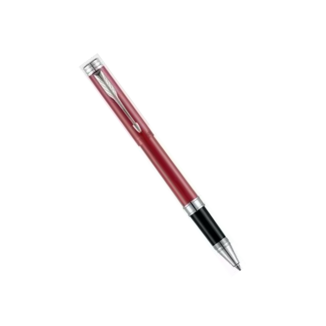Parker Folio Standard With Stainless Steel Trim Roller Ball Pen - Bbag | India’s Best Online Stationery Store