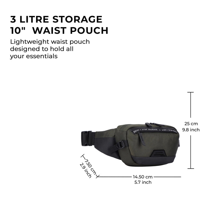 Gear Cloak Waist Pouch 3L Bbag | India’s Best Online Stationery Store