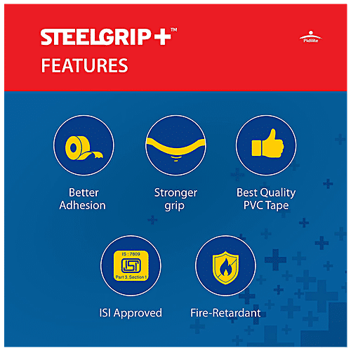 Pidilite Steelgrip PVC Electric Insulation Tape