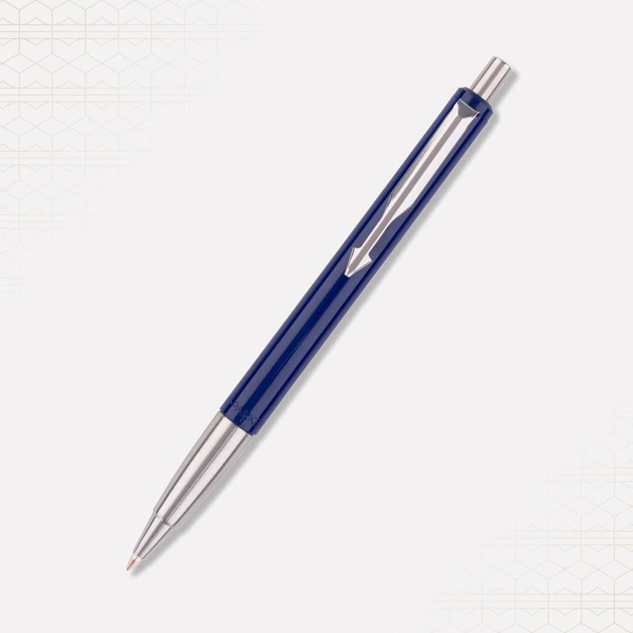 Parker Vector Standard With Stainless Steel Trim Ball Pen - Bbag | India’s Best Online Stationery Store