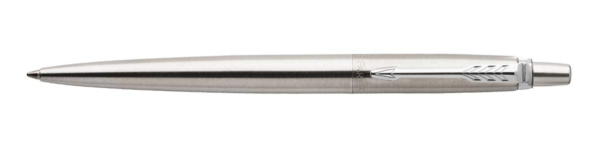 Parker Jotter London Stainless Steel With Steel Trim Ball Pen - Bbag | India’s Best Online Stationery Store