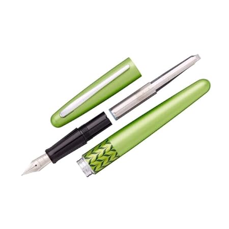 Pilot MR 3 Retro Pop Collection Metallic Light Green Fountain Pen – Medium Nib