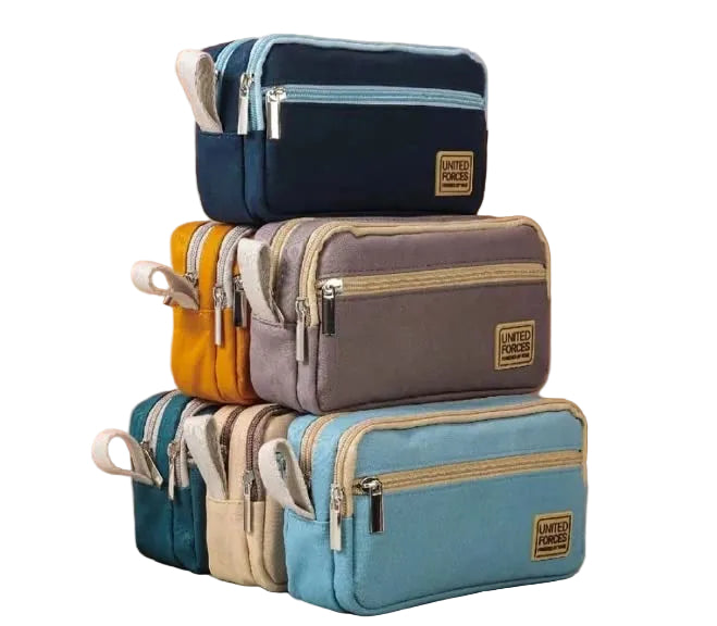 TEMSON Pencil Pouch for Kids – Multi-Purpose Zipper Case for Stationery, Travel, and Daily Use Bbag | India’s Best Online Stationery Store | MANADHAR STATIONERS PRIVATE LIMITED