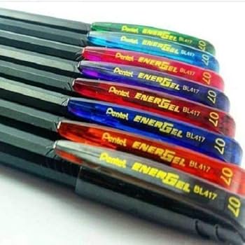 Pentel Energel Roller Gel Pen Mix BL-417 (8PCS Set)