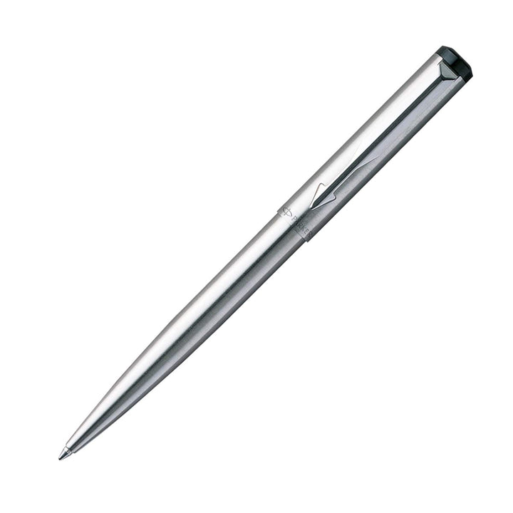 Parker Vector Stainless Steel With Steel Trim Ball Pen - Bbag | India’s Best Online Stationery Store