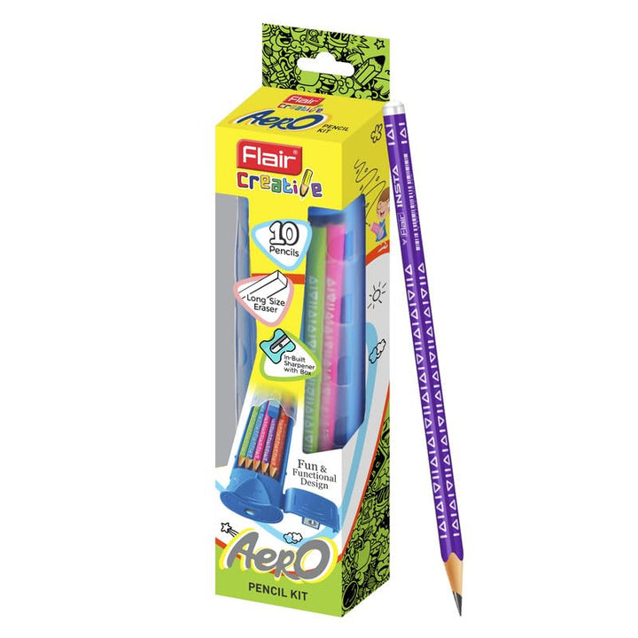 Flair Creative Aero Pencil Kit - Bbag | India’s Best Online Stationery Store