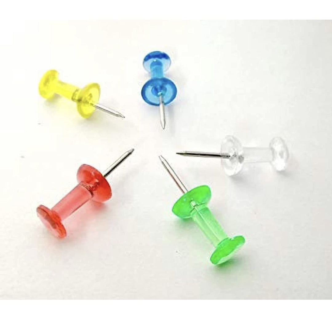 Oddy Transparent Push Pins - Bbag | India’s Best Online Stationery Store