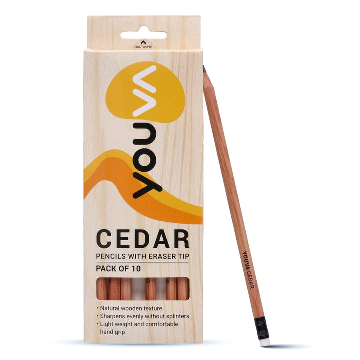 Navneet Youva Cedar Pencil - Bbag | India’s Best Online Stationery Store