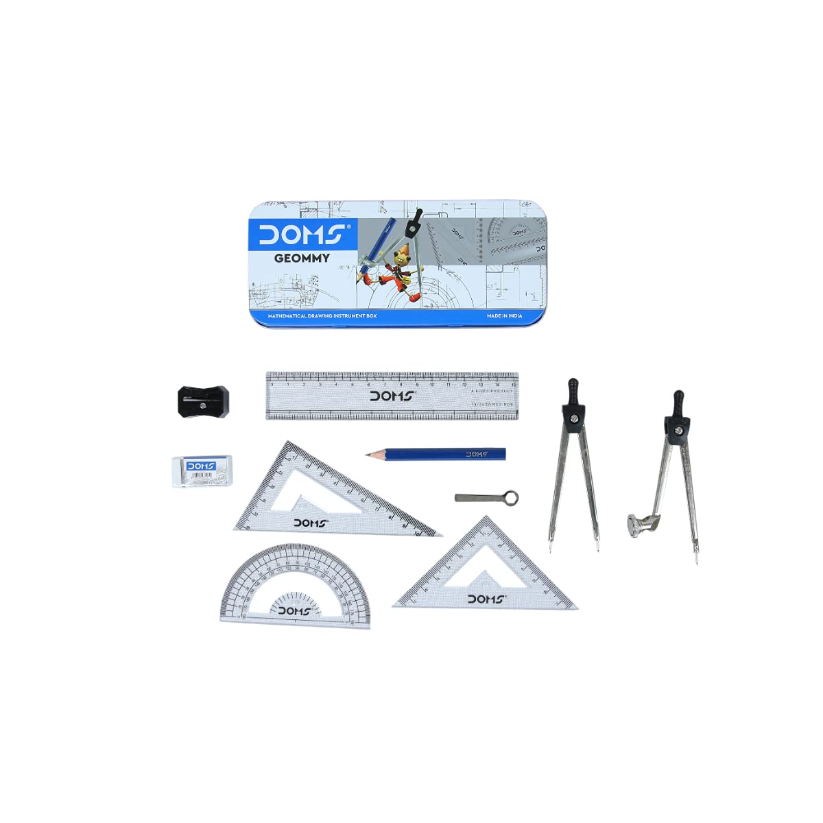 DOMS Geommy Geometry Box - Bbag | India’s Best Online Stationery Store