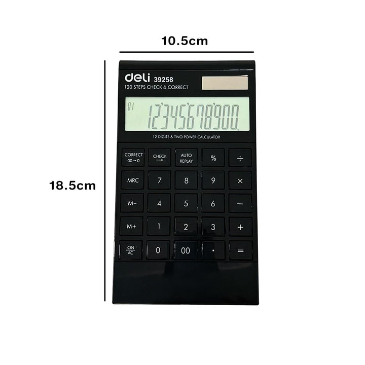 Deli Electronic Glass Calculator