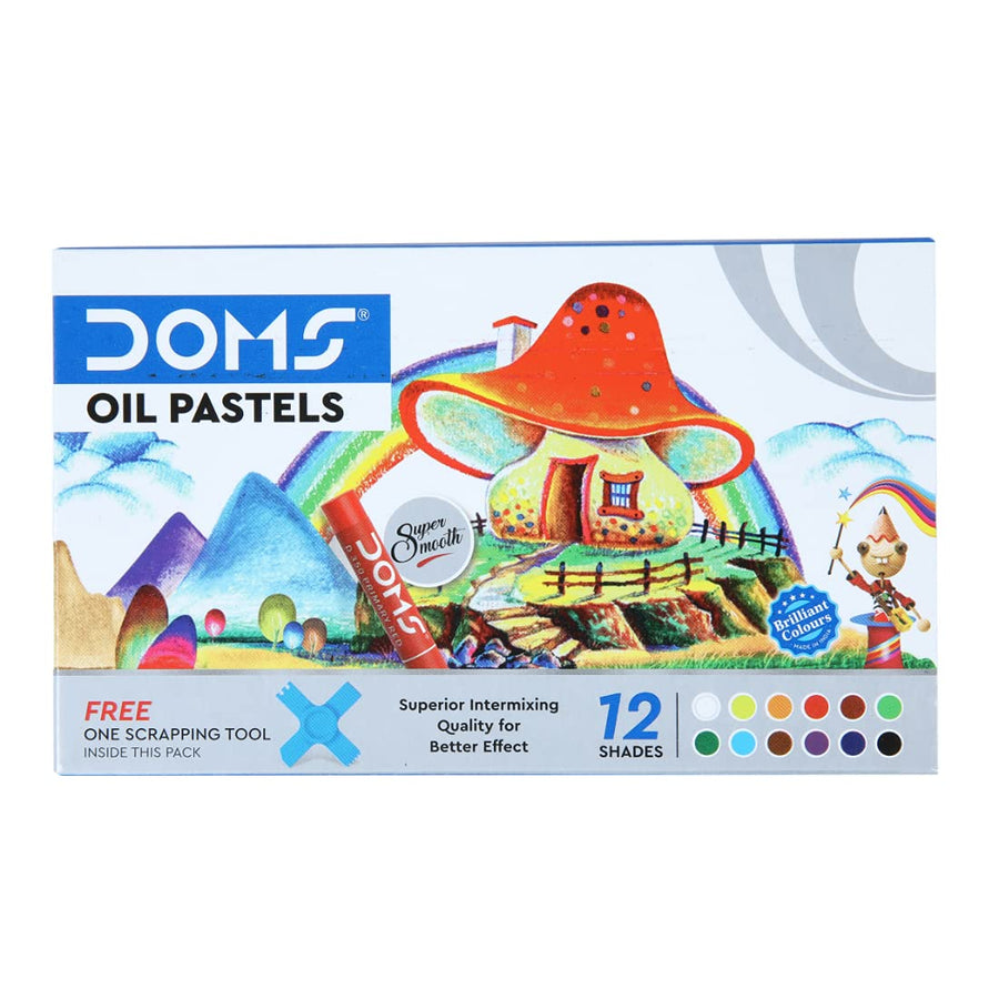 DOMS Oil Pastels - Bbag | India’s Best Online Stationery Store