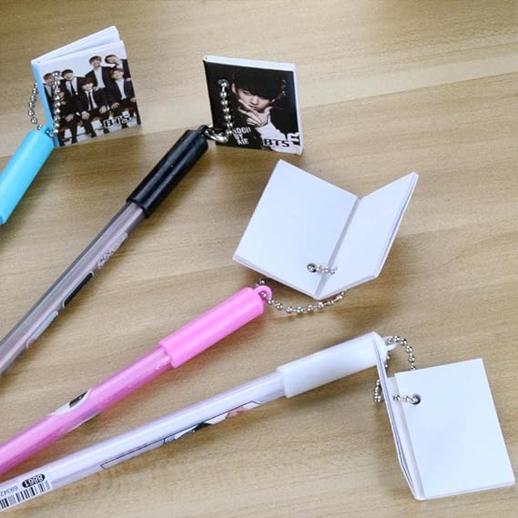 Cute BTS Pen With Mini Diary