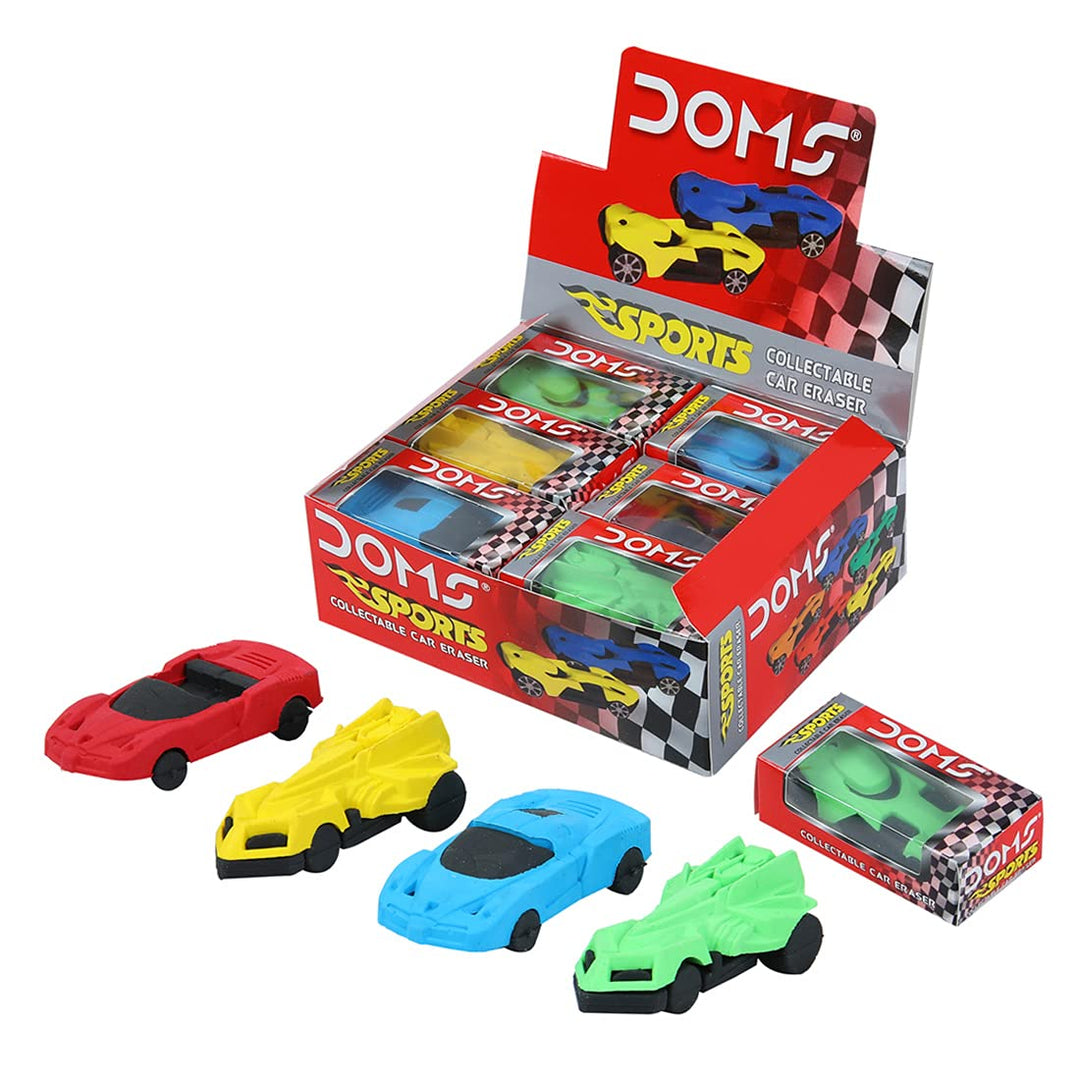Doms Sports Car Eraser(10-Set)