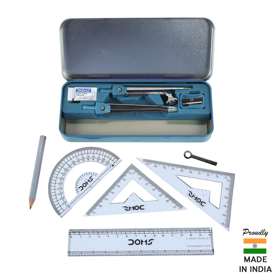DOMS Geomiti Instrument Box - Premium Mathematical Drawing Set – Bbag ...