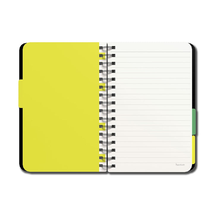 Paperkraft Single Line Green Impression Series 5 Subject Notebook - Bbag | India’s Best Online Stationery Store