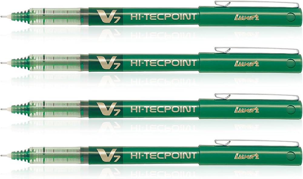 Pilot Hi-tecpoint V7 Liquid Ink Ball Pen - Bbag | India’s Best Online Stationery Store