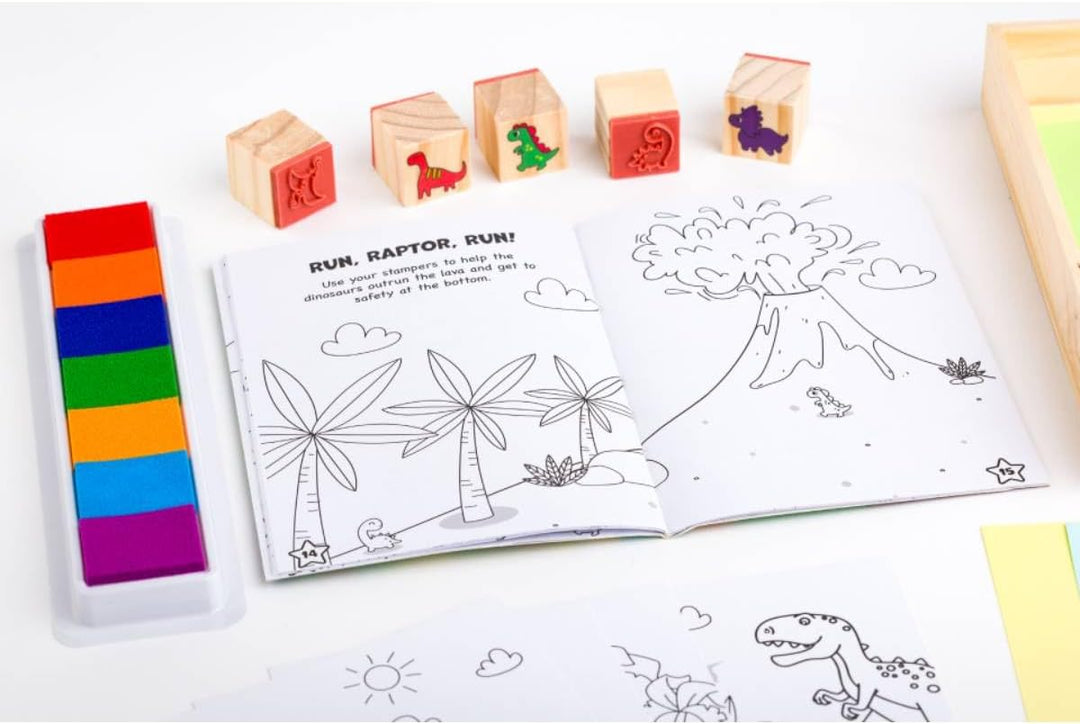 Bookoli Ltd. - Wooden Dinosaurs Stampers