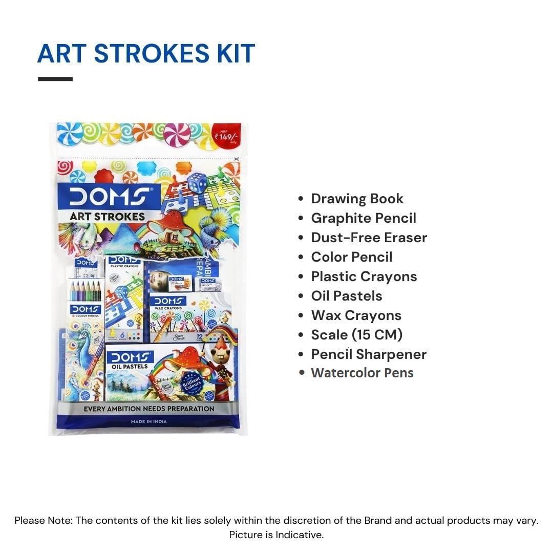 DOMS Art Strokes Kit - Bbag | India’s Best Online Stationery Store