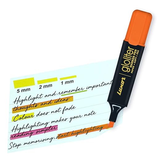 Luxor Gloliter Highlighter - Bbag | India’s Best Online Stationery Store