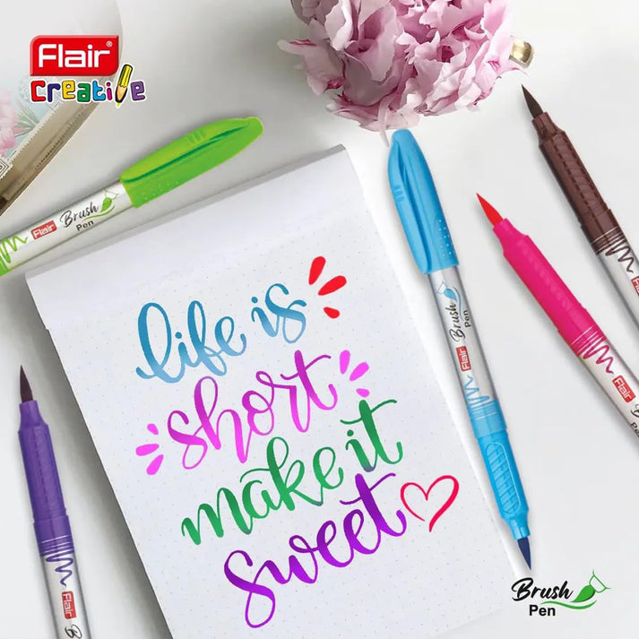 Flair Creative Brush Pen - Bbag | India’s Best Online Stationery Store