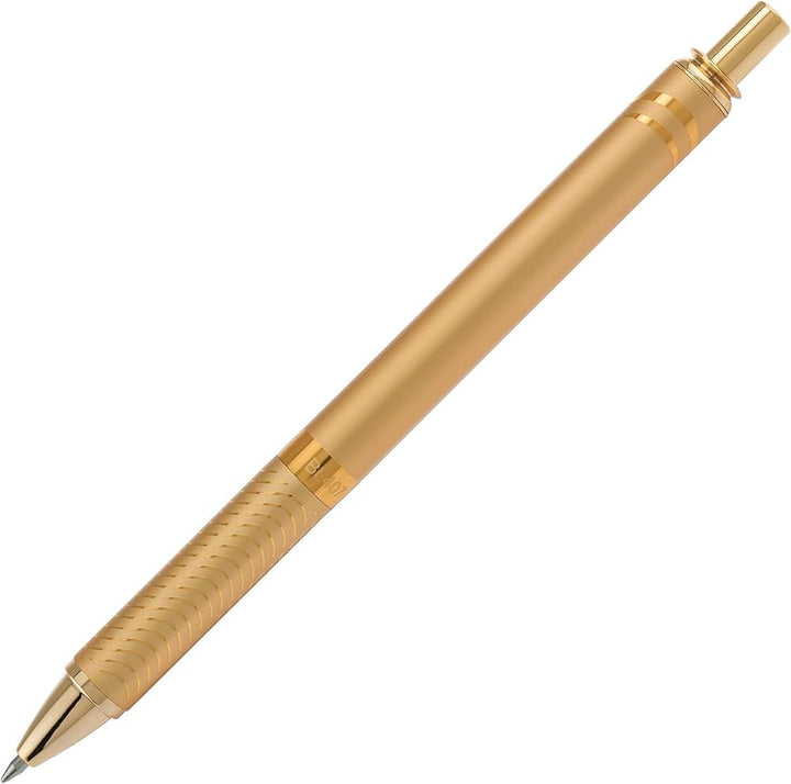 Pentel Metal Gel Roller Pen BL407 Premium Gold