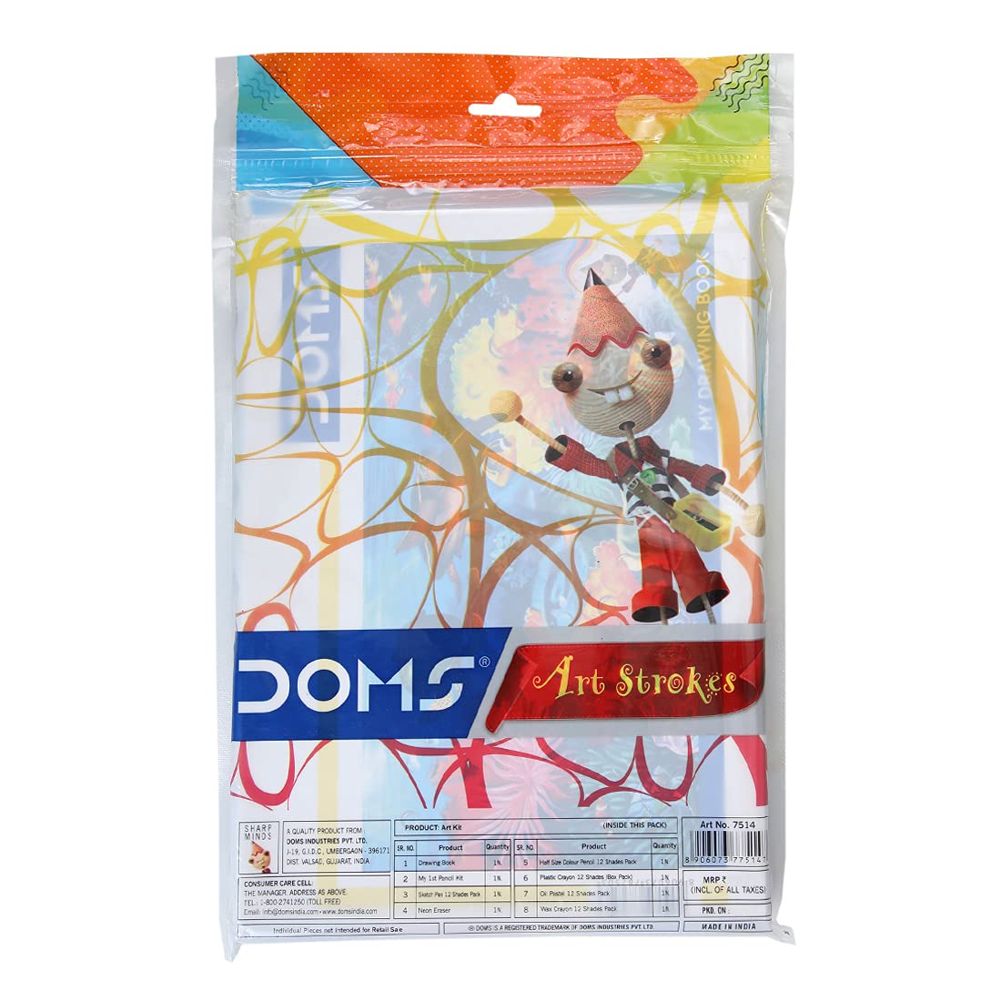 DOMS Art Strokes Kit - Bbag | India’s Best Online Stationery Store