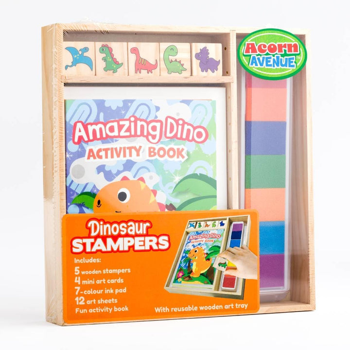 Bookoli Ltd. - Wooden Dinosaurs Stampers
