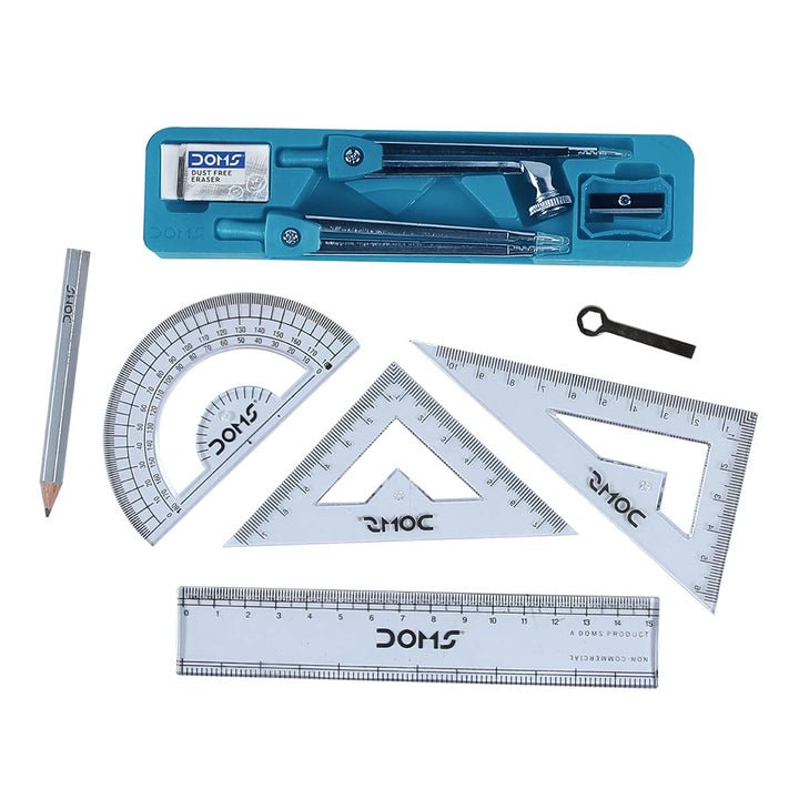 DOMS Geomiti Mathematical Drawing Instrument Box - Bbag | India’s Best Online Stationery Store