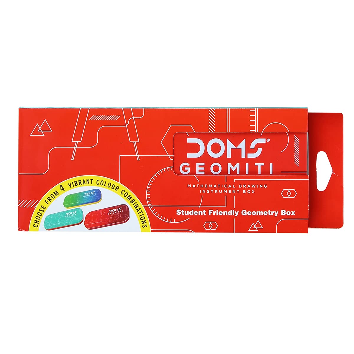 DOMS Geomiti Mathematical Drawing Instrument Box - Bbag | India’s Best Online Stationery Store