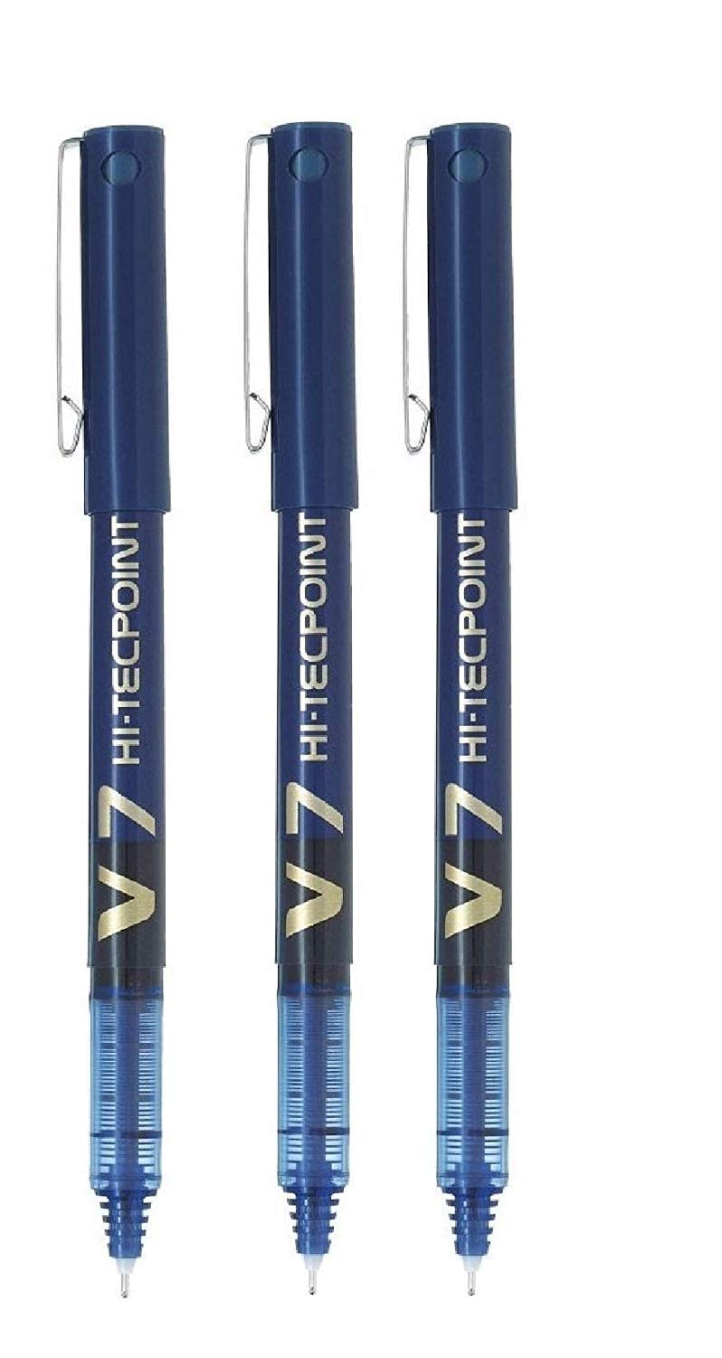 Pilot Hi-tecpoint V7 Liquid Ink Ball Pen - Bbag | India’s Best Online Stationery Store