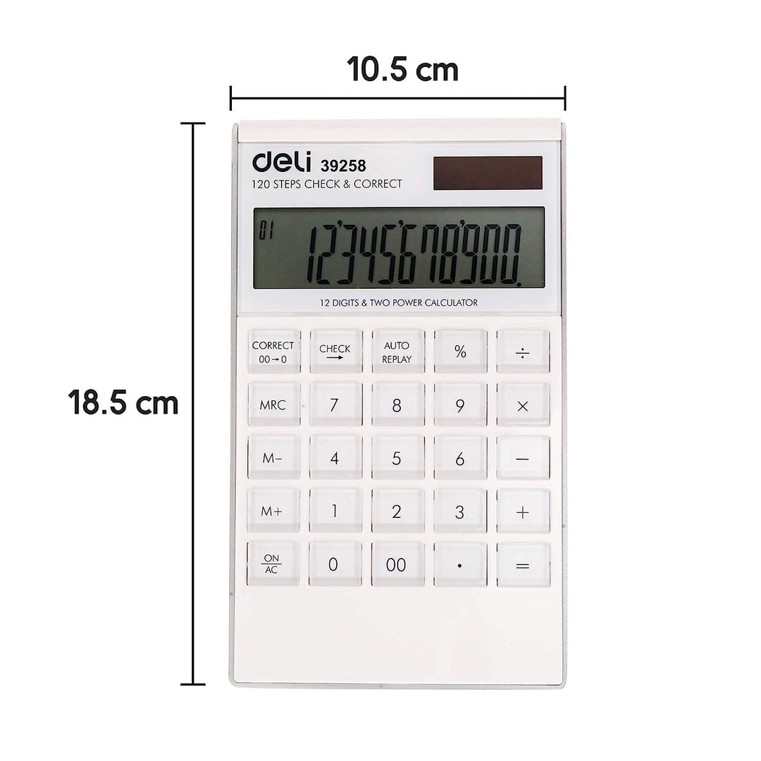 Deli Electronic Glass Calculator