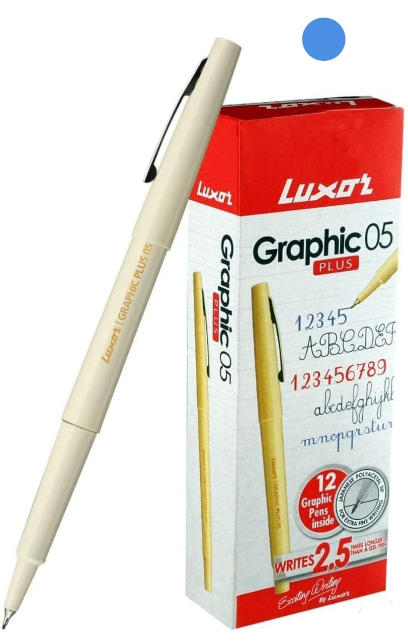 Luxor Graphic Plus 05 Ball Pen - Bbag | India’s Best Online Stationery Store