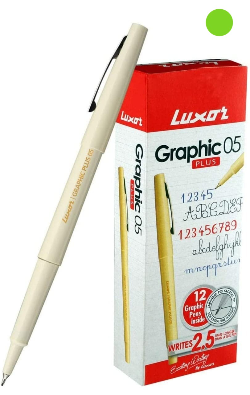 Luxor Graphic Plus 05 Ball Pen - Bbag | India’s Best Online Stationery Store