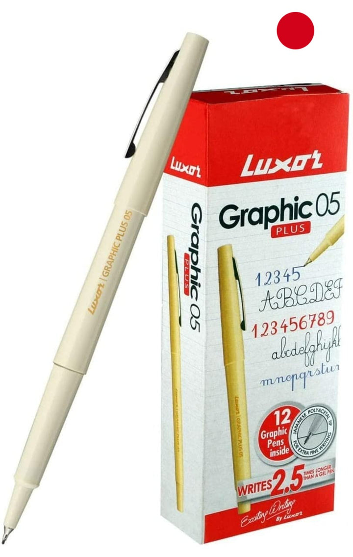 Luxor Graphic Plus 05 Ball Pen - Bbag | India’s Best Online Stationery Store