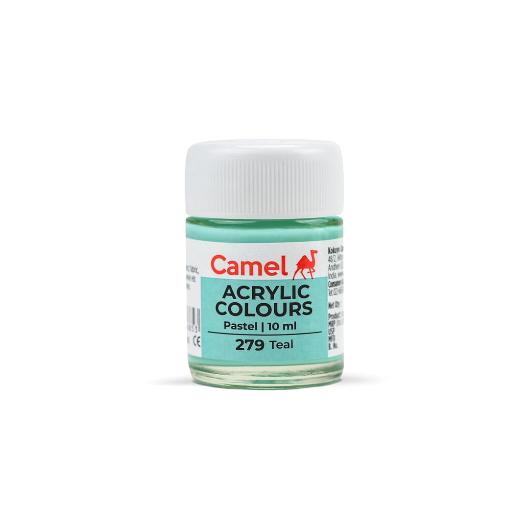Camel Arylic Pastels – 6 Soft Shades, 10ml Tubes