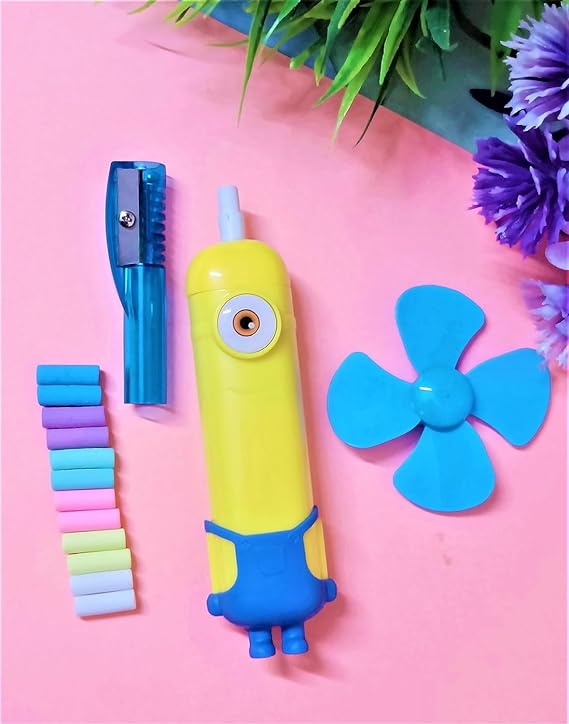 Cute Minion Electric Eraser