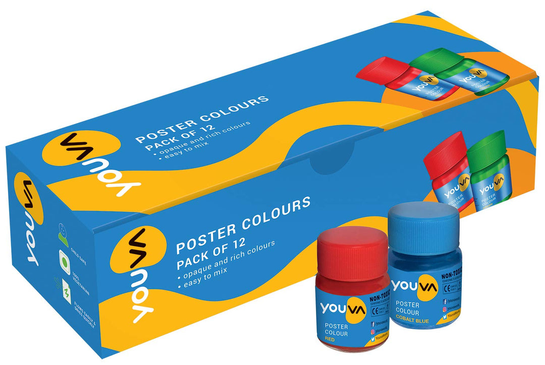Navneet Youva Poster Colors - Bbag | India’s Best Online Stationery Store