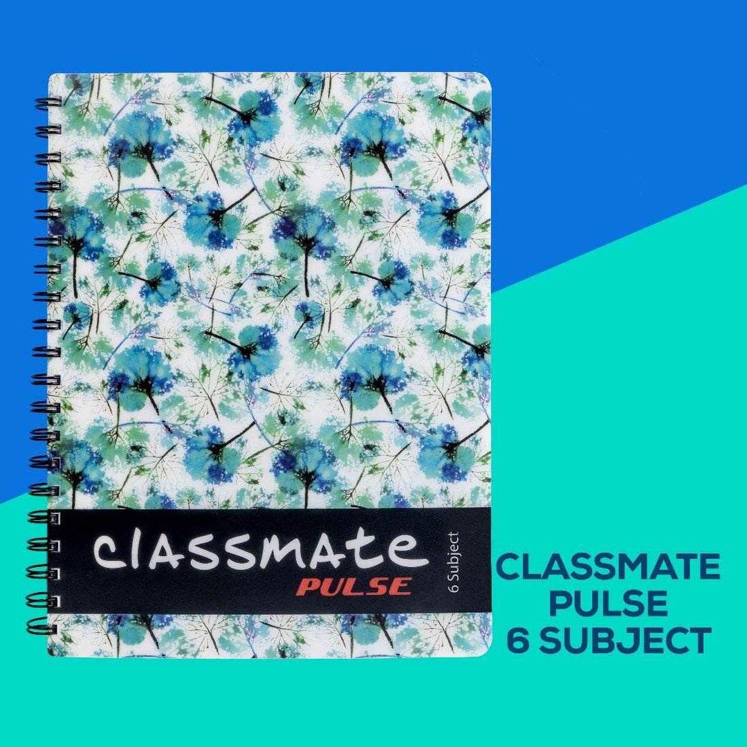 Classmate Pulse 6 Subject Ruled Notebook