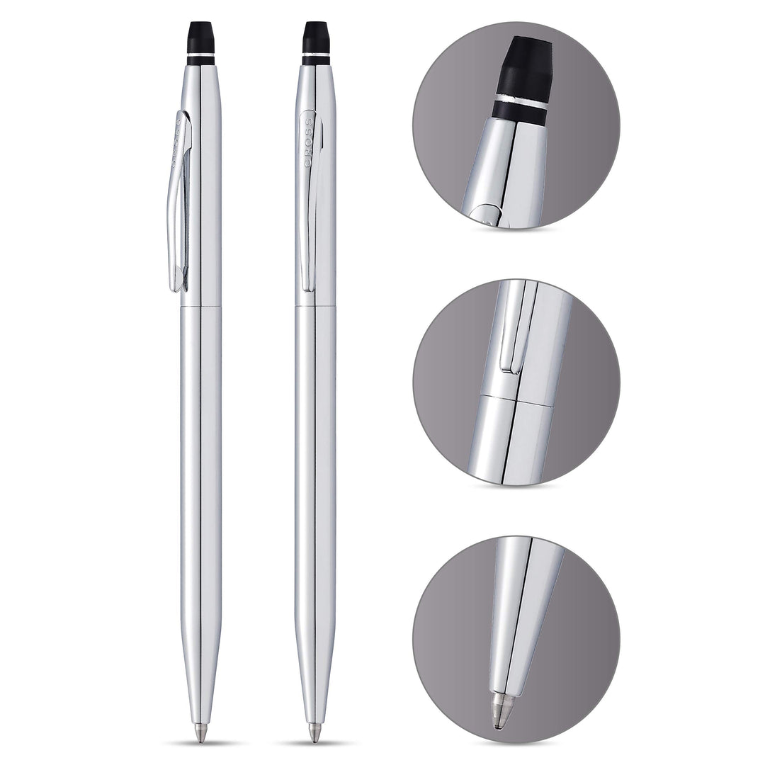 Cross Chrome Click Ball Pen (AT0622-101)