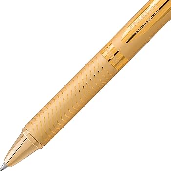 Pentel Metal Gel Roller Pen BL407 Premium Gold