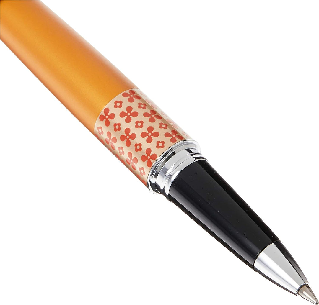 Pilot MR3 Retro Collection Liquid Ink Roller Ball Pen-Orange Barrel