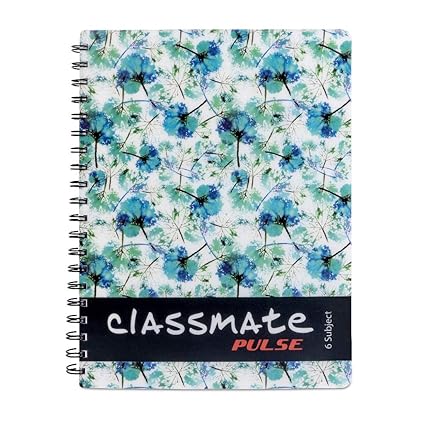Classmate Pulse 6 Subject Unruled Notebook - Bbag | India’s Best Online Stationery Store