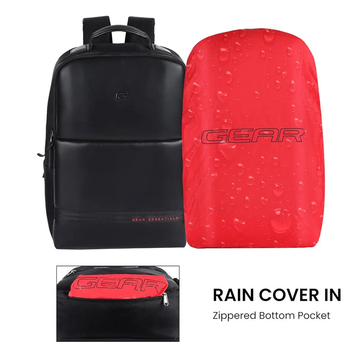 Gear Elevate 20L Laptop Backpack (Black) Bbag | India’s Best Online Stationery Store