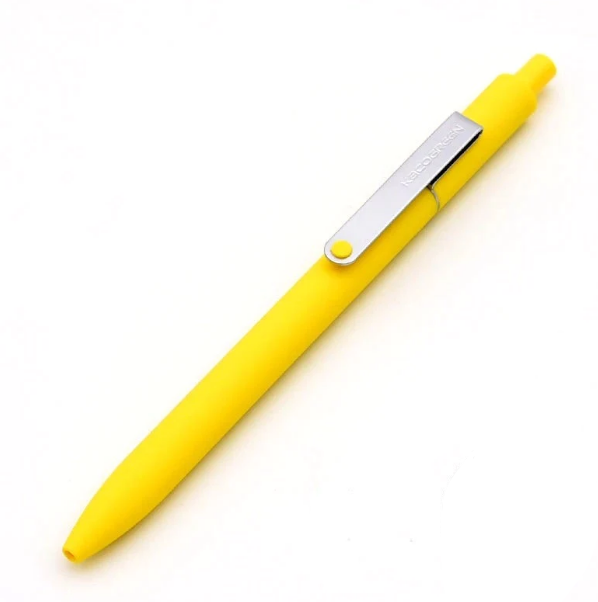 Yellow Kacogreen Midot Gel Ink Pen 0.5mm Tip Size 