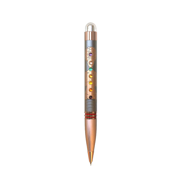 Submarine 7 Chakra Ball Pen | Premium Spiritual Metal Pen Bbag | India’s Best Online Stationery Store