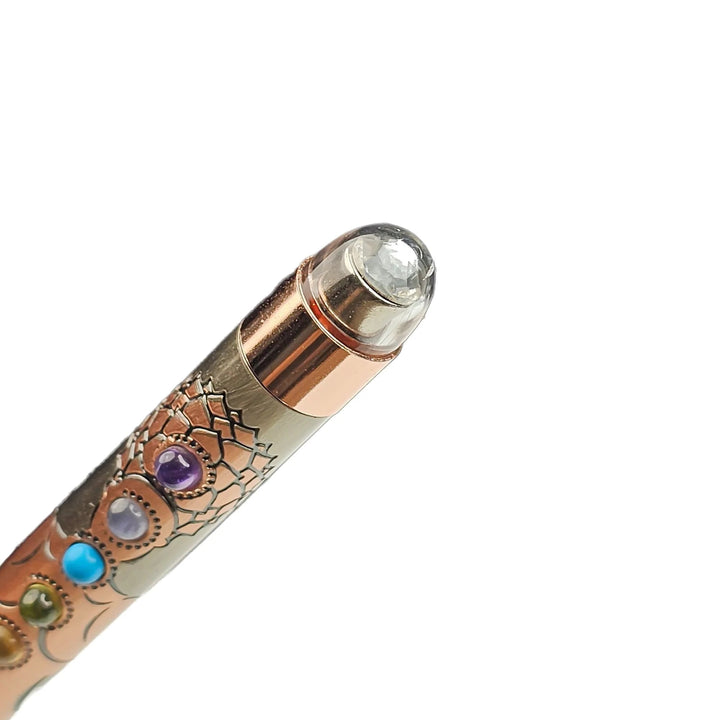 Submarine 7 Chakra Ball Pen | Premium Spiritual Metal Pen Bbag | India’s Best Online Stationery Store