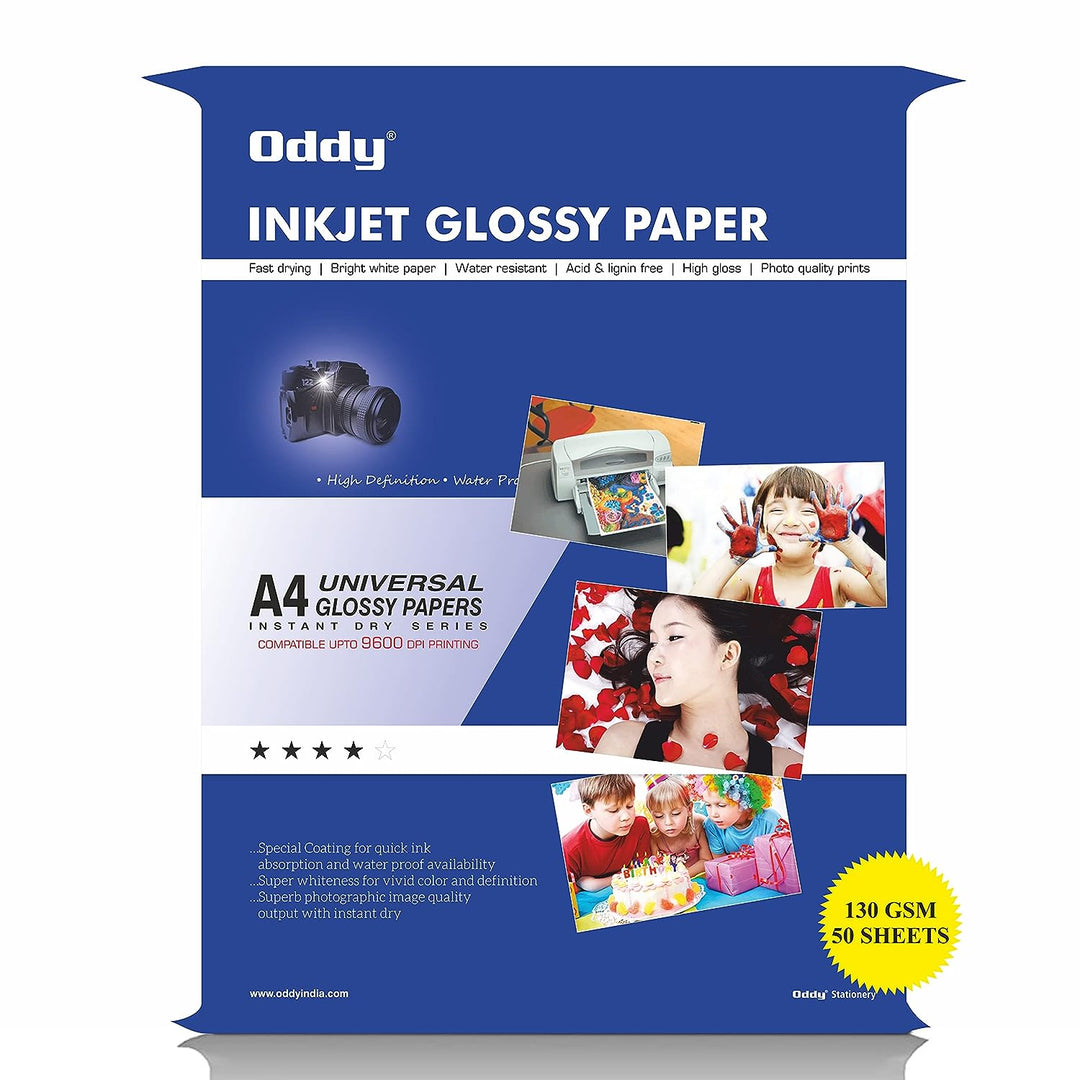 Oddy Inkjet Glossy Paper - Bbag | India’s Best Online Stationery Store