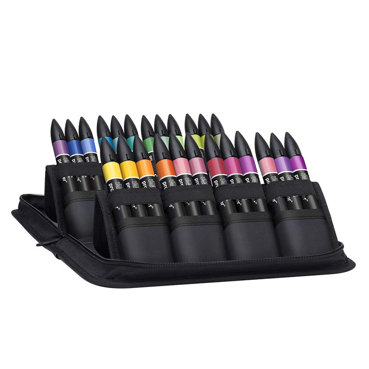 Winsor and Newton Mixed Marker Set- 24 Wallet