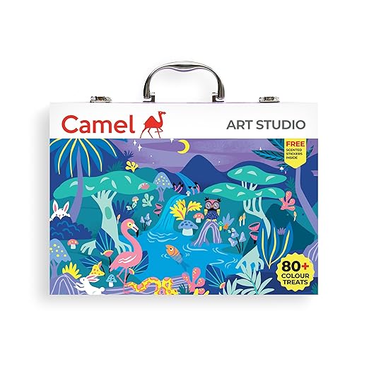 Camel Art Studio Set Reusable Briefcase Pack Bbag | India’s Best Online Stationery Store